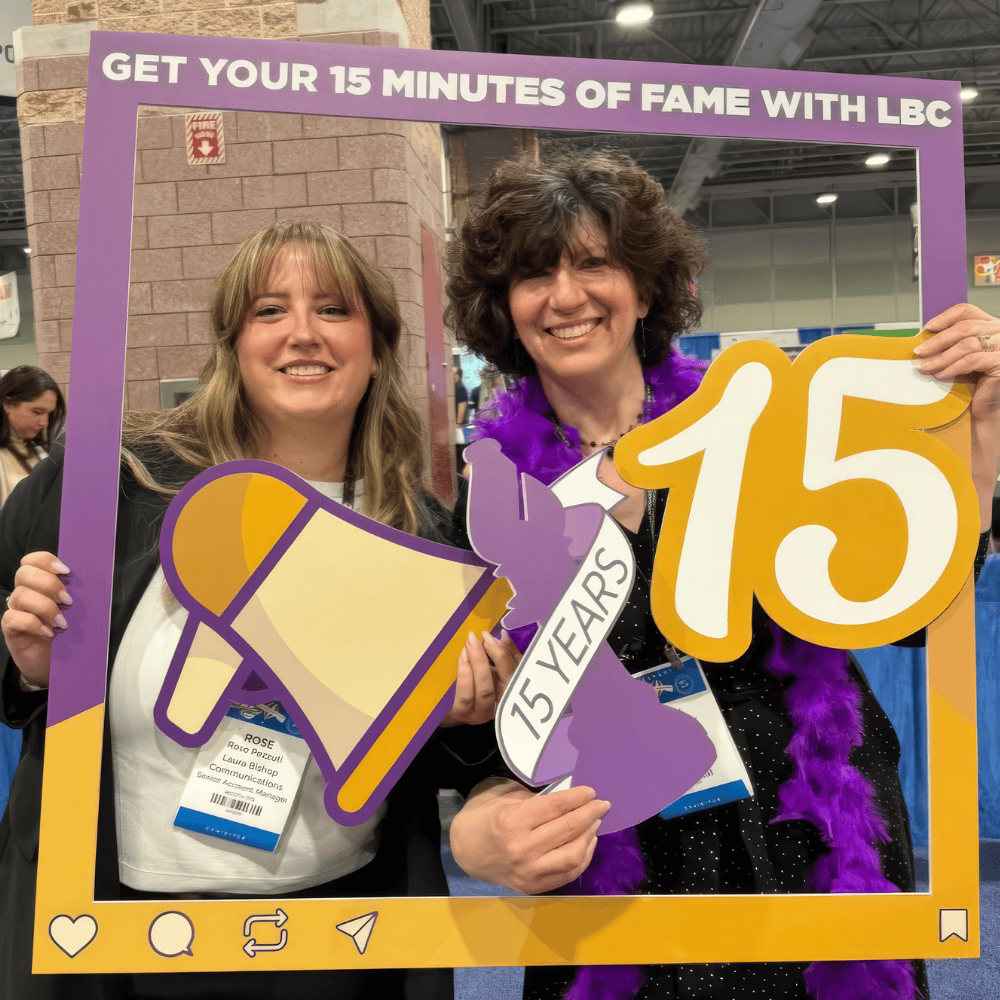 LBC 15th Anniversary photo with Sheri and Rose