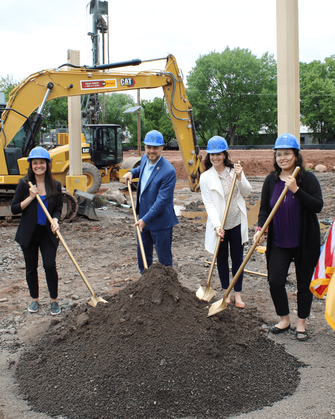 LBC Crew along with school partners breaking ground on project 