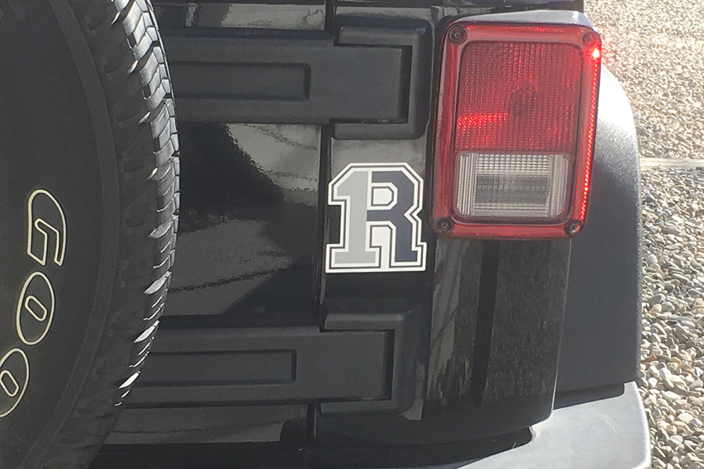 One Rutherford Car Magnet