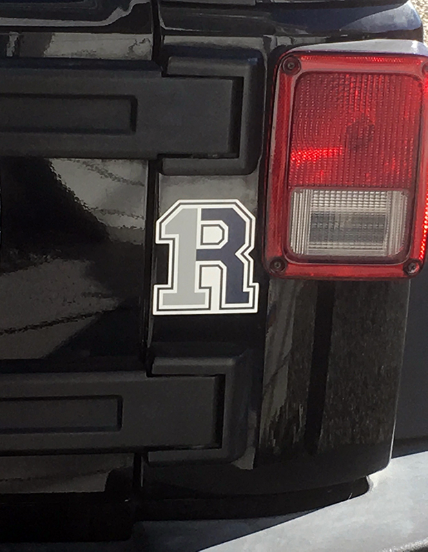 One Rutherford Car Magnet